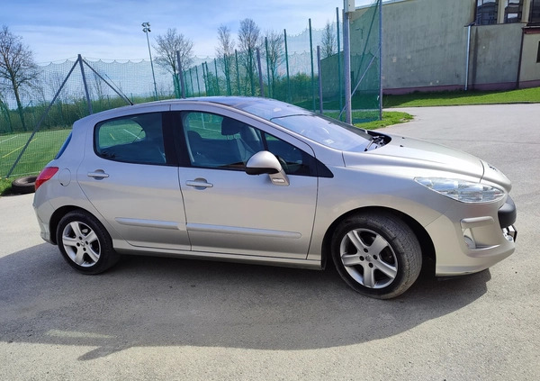 Peugeot 308 cena 13500 przebieg: 167000, rok produkcji 2007 z Kielce małe 67